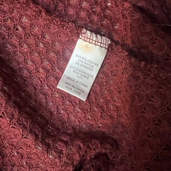 Culture Code Cozy Waffle Knit Zip-Up Hoodie - Picture 7 of 10